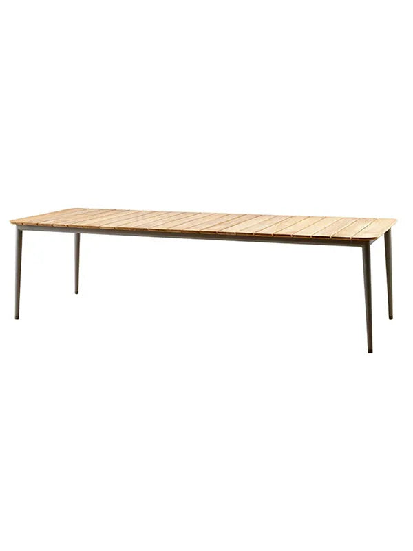 Core Tisch, 274x90 cm von Cane-line - Taupe - Jacobsen Plus