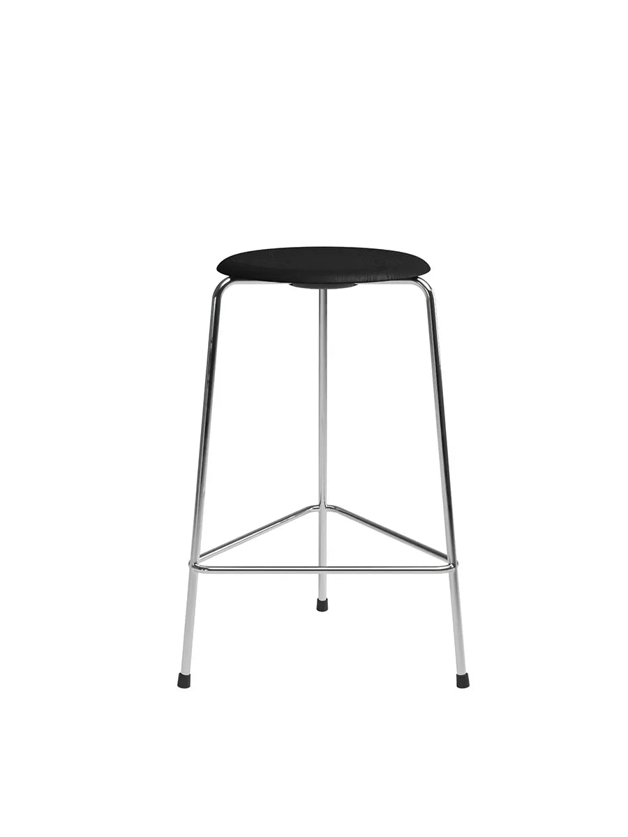 Dot Barhocker, schwarz lackiert Esche von Arne Jacobsen - 1 - Jacobsen Plus