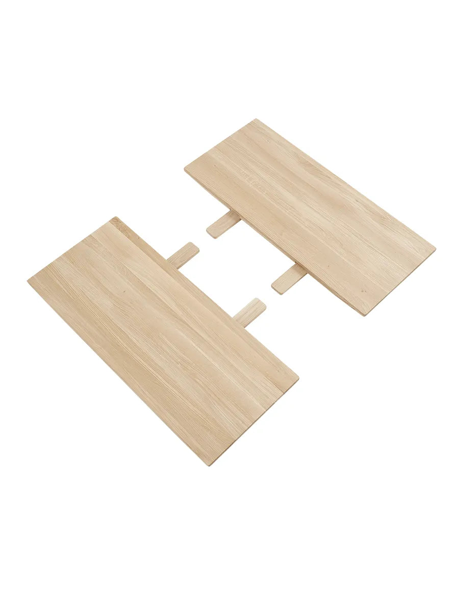 Earnest Zusatzplatten, 2 Stk. von Muuto - Geölte Eiche - Jacobsen Plus