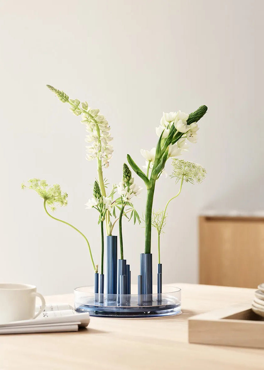 Ikeru Low Vase, dusk blue von Jaime Hayon - 2 - Jacobsen Plus