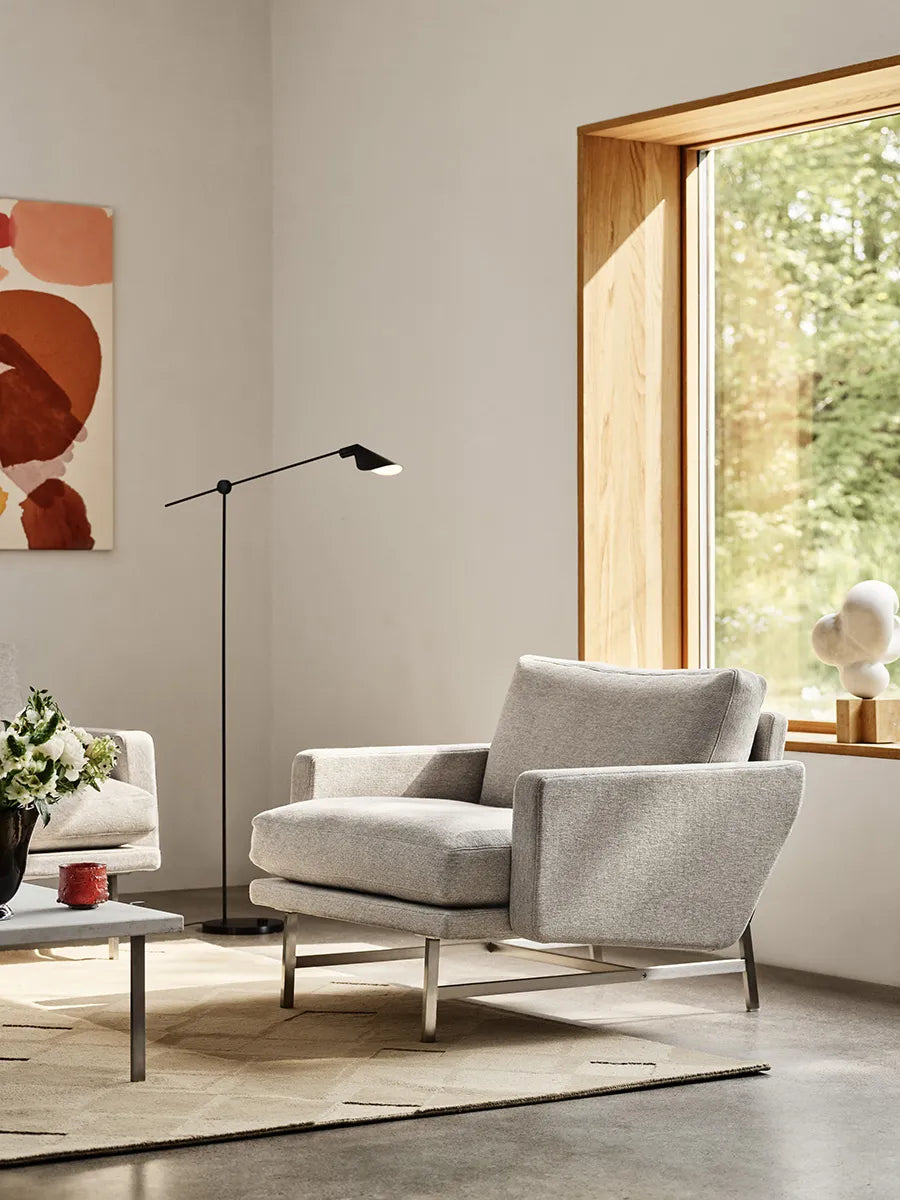 Lissoni PL111 Lounge Chair, Clay 012 von Fritz Hansen - 2 - Jacobsen Plus