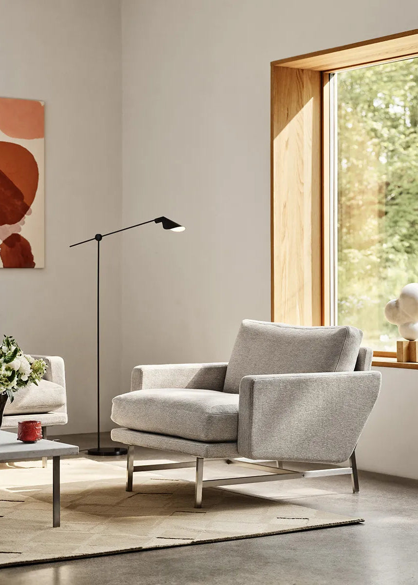 Lissoni PL111 Lounge Chair, Clay 012 von Fritz Hansen - 2 - Jacobsen Plus