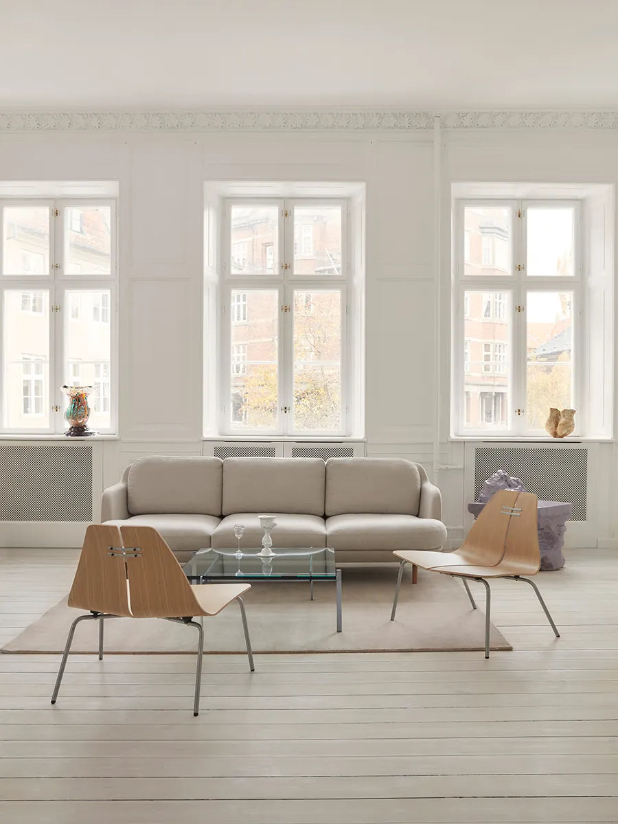 PK23 Lounge Chair, oak/steel von Poul Kjærholm - 2 - Jacobsen Plus