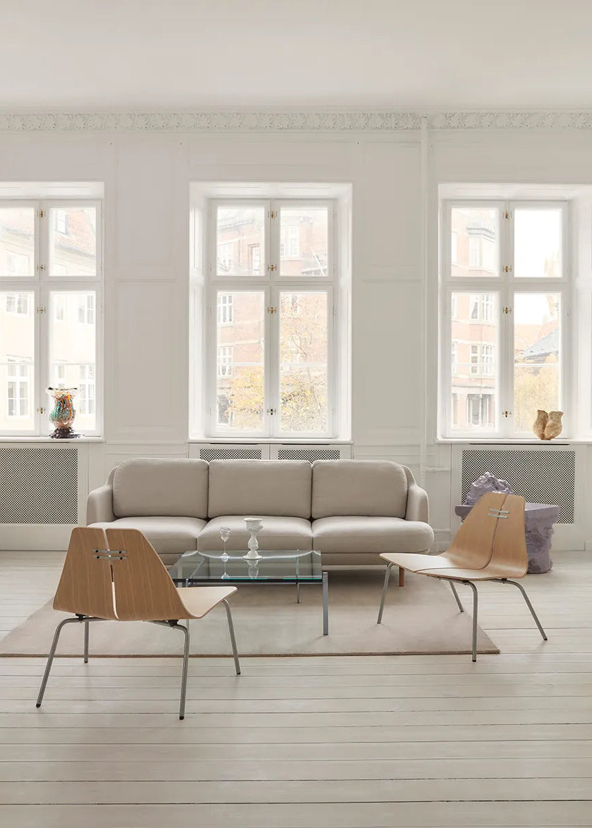 PK23 Lounge Chair, oak/steel von Poul Kjærholm - 2 - Jacobsen Plus