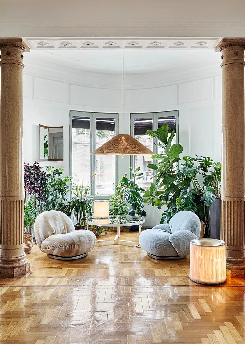 Adnet Coffee Table Ø100 cm, cream von GUBI - 2 - Jacobsen Plus