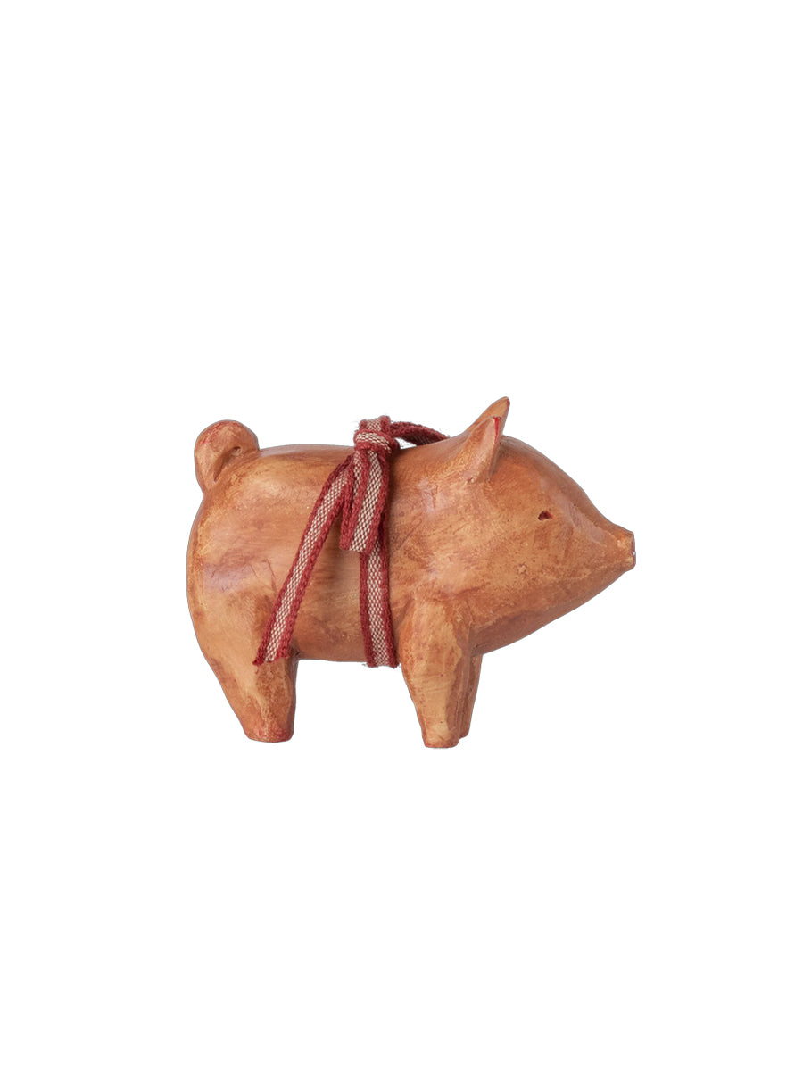 Schwein mit Band, Rosa von Maileg - 1 - Jacobsen Plus