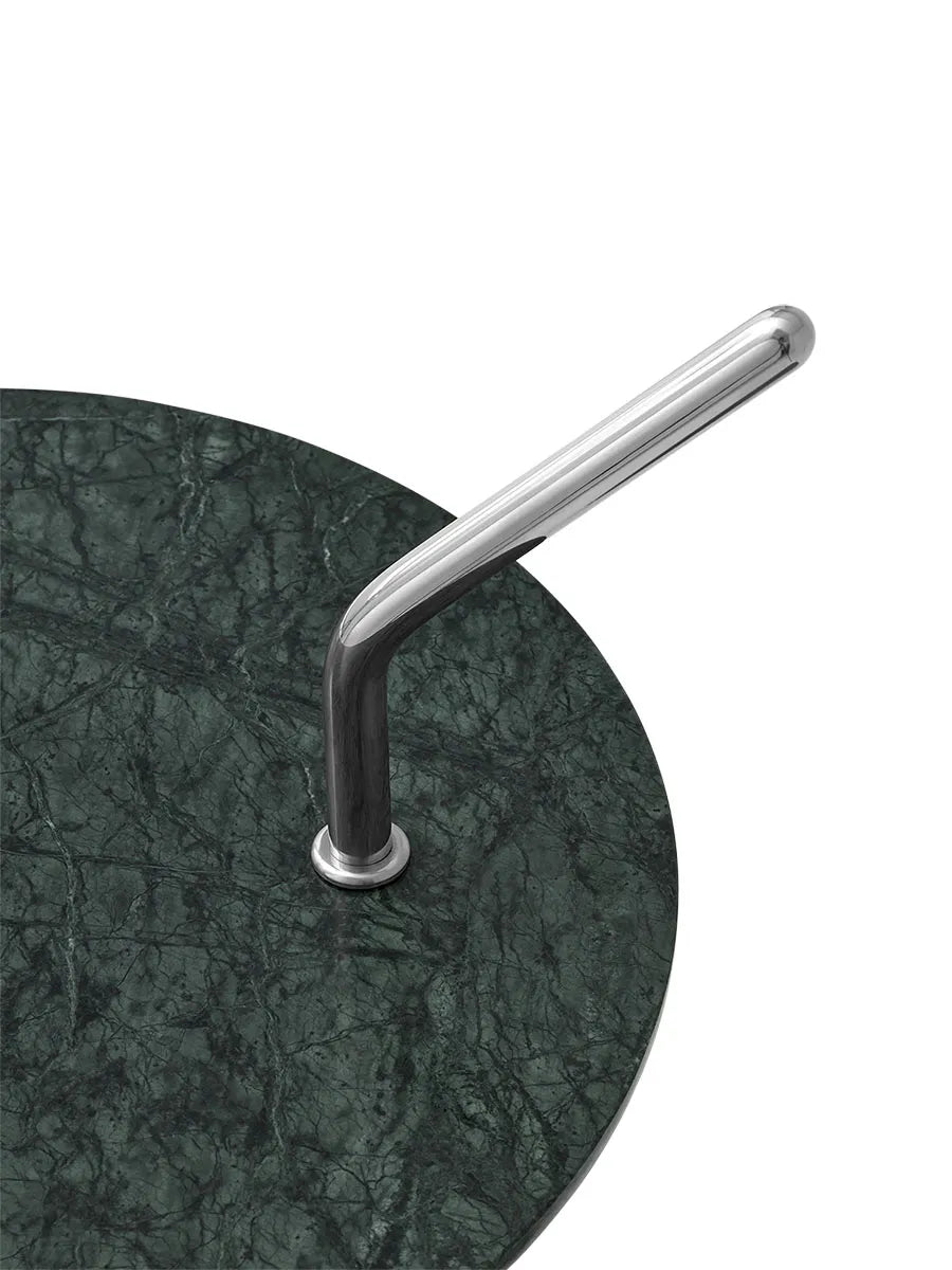 Halten SH9 Beistelltisch, polished steel & marble von &Tradition - 2 - Jacobsen Plus