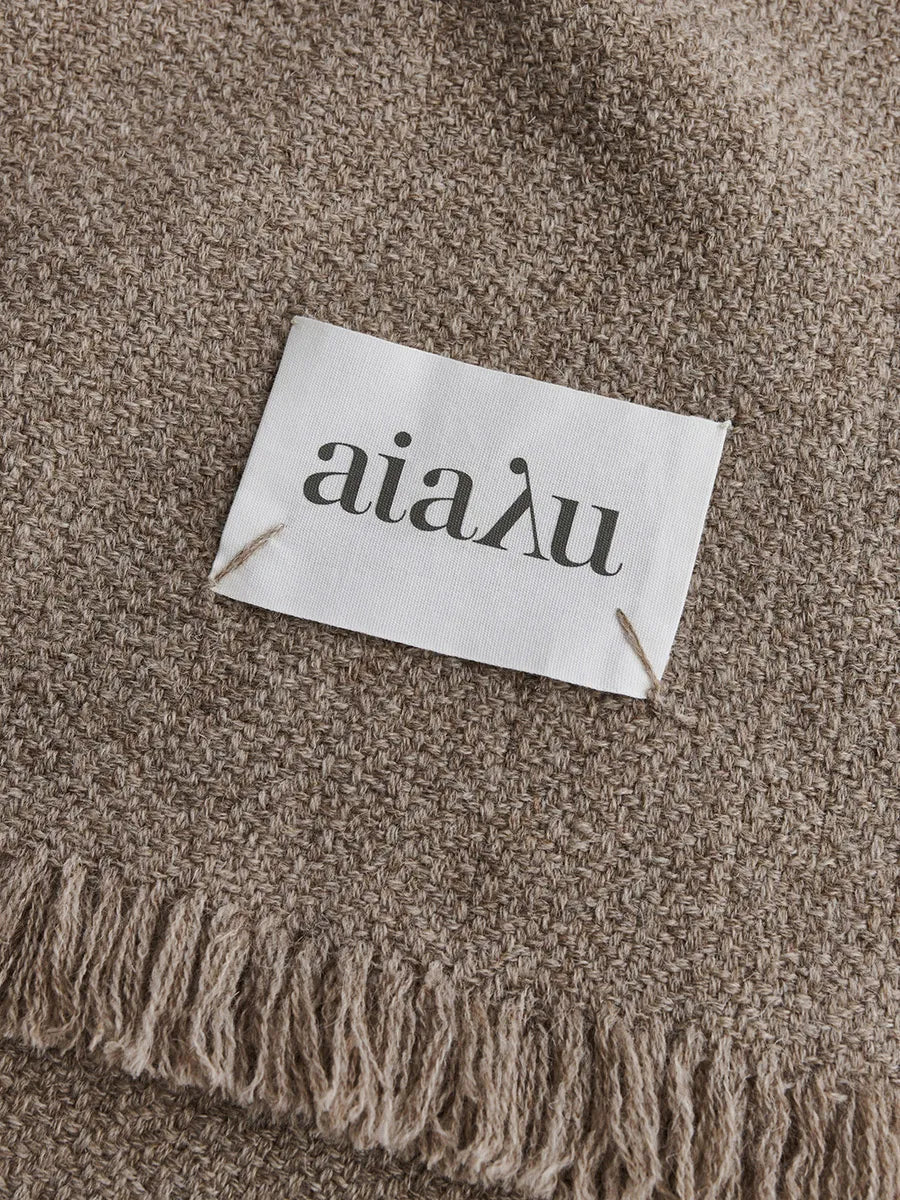 Haya Wool Throw, pure soil von Aiayu - 3 - Jacobsen Plus