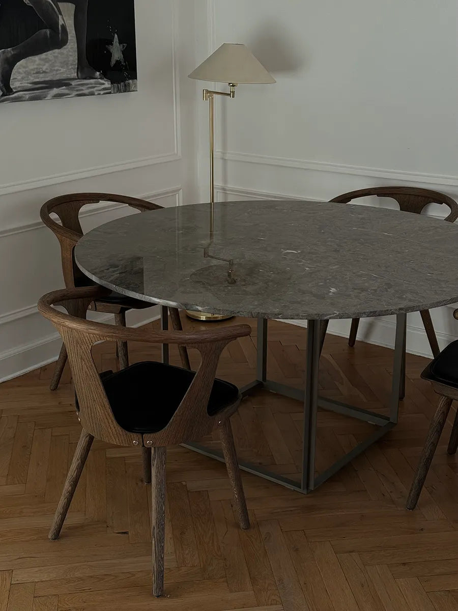 Florence Esstisch Ø145, gris du marais/Beige grey von New Works - 2 - Jacobsen Plus