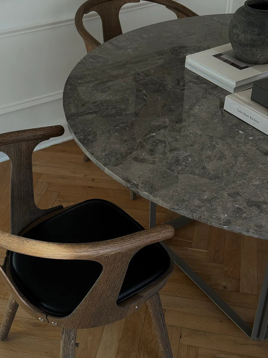 Florence Esstisch Ø145, gris du marais/Beige grey von New Works - 5 - Jacobsen Plus