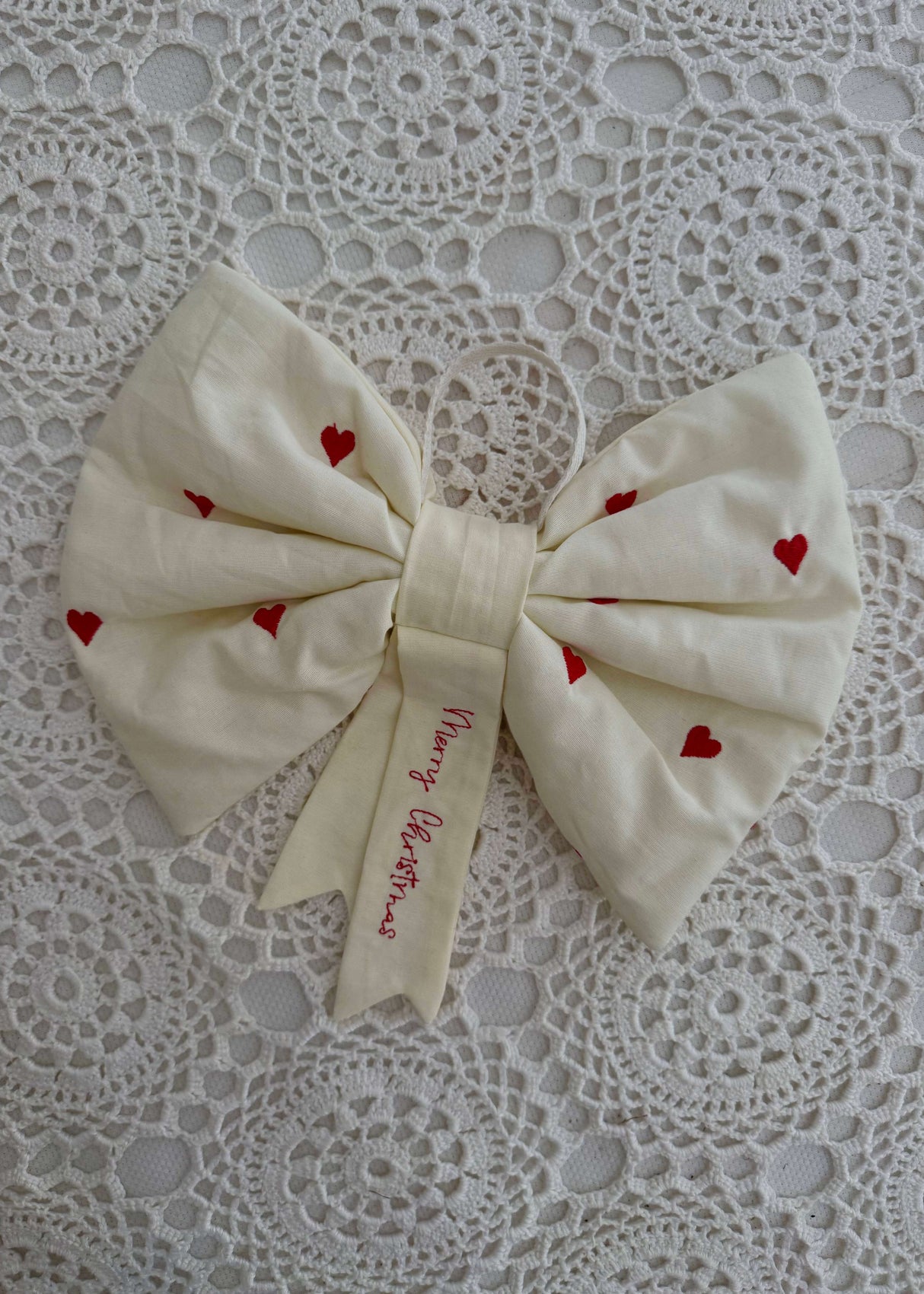 Christmas Bow - Butter Yellow fra Blåmst - 1 - Jacobsen Plus