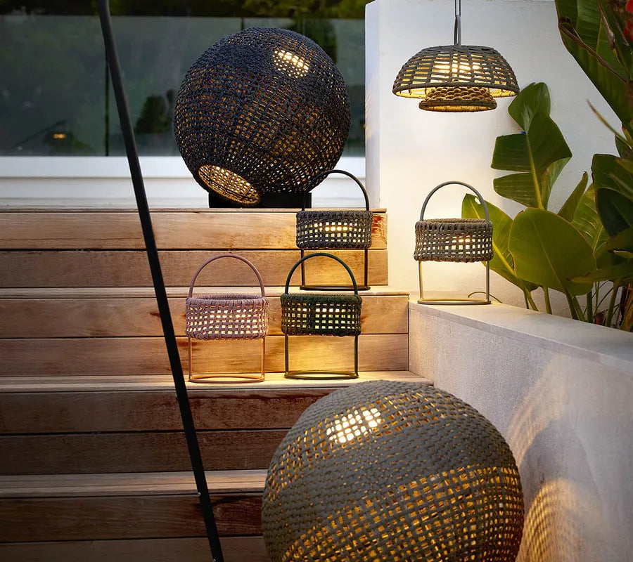 Illusion Lampe, rund von Cane-line - 4 - Jacobsen Plus