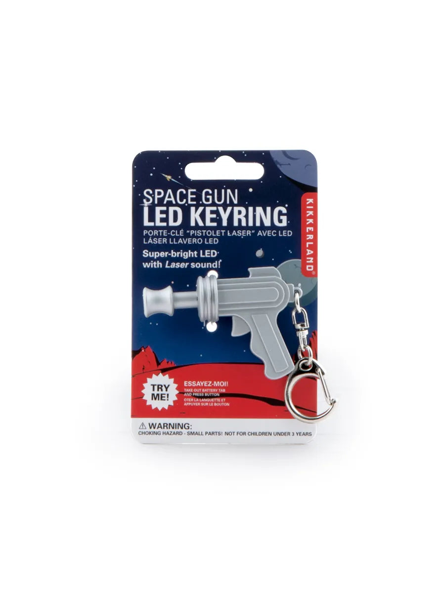 Space Gun LED Keyring von Kikkerland - 1 - Jacobsen Plus
