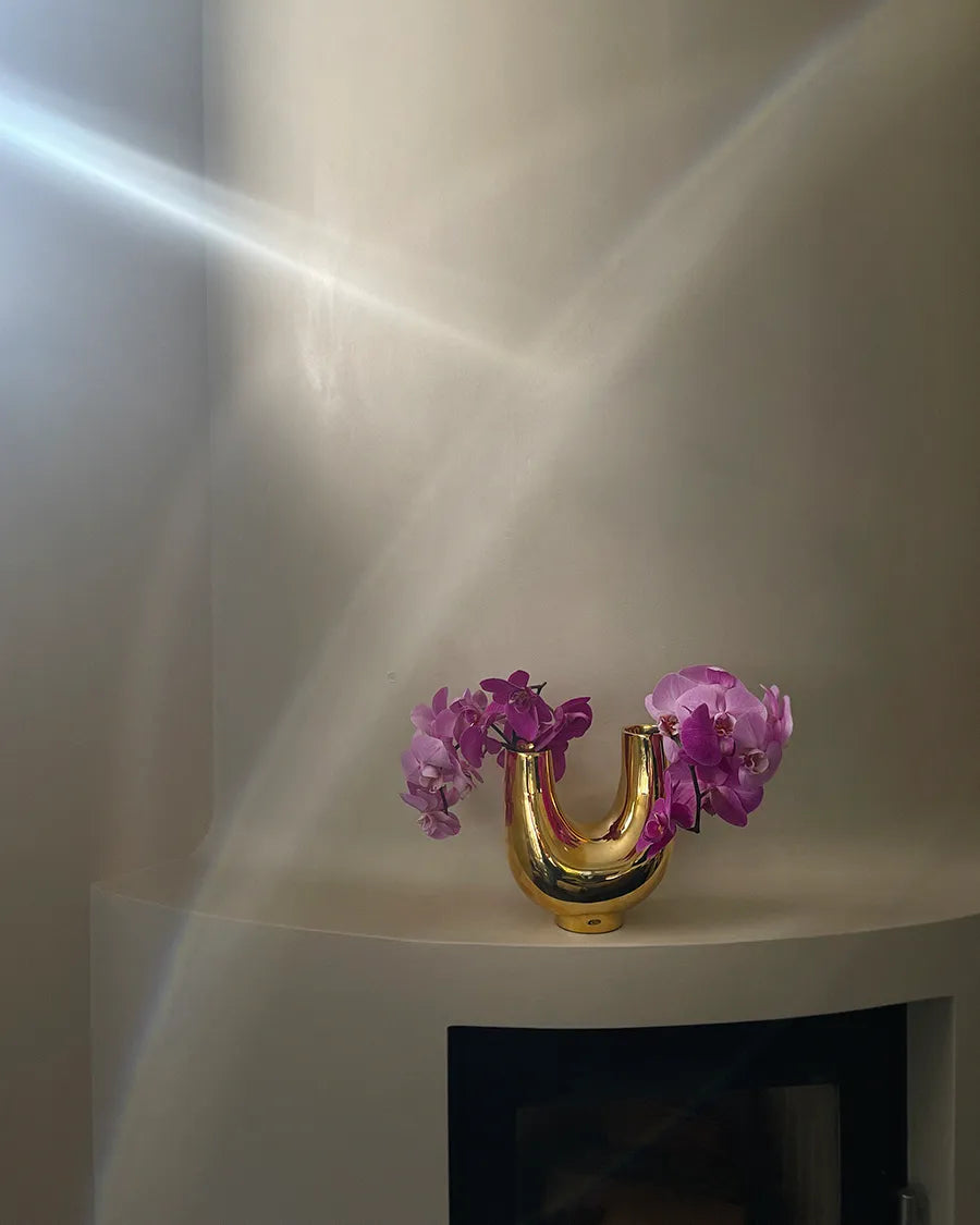Kazumi StudioVase, gold fra Hein - 3 - Jacobsen Plus