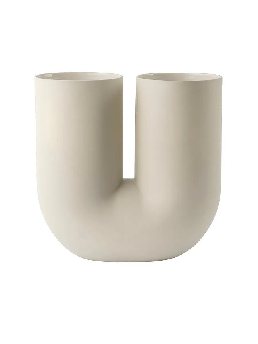 Kink Vase H 39 cm, Sand von Muuto - 1 - Jacobsen Plus