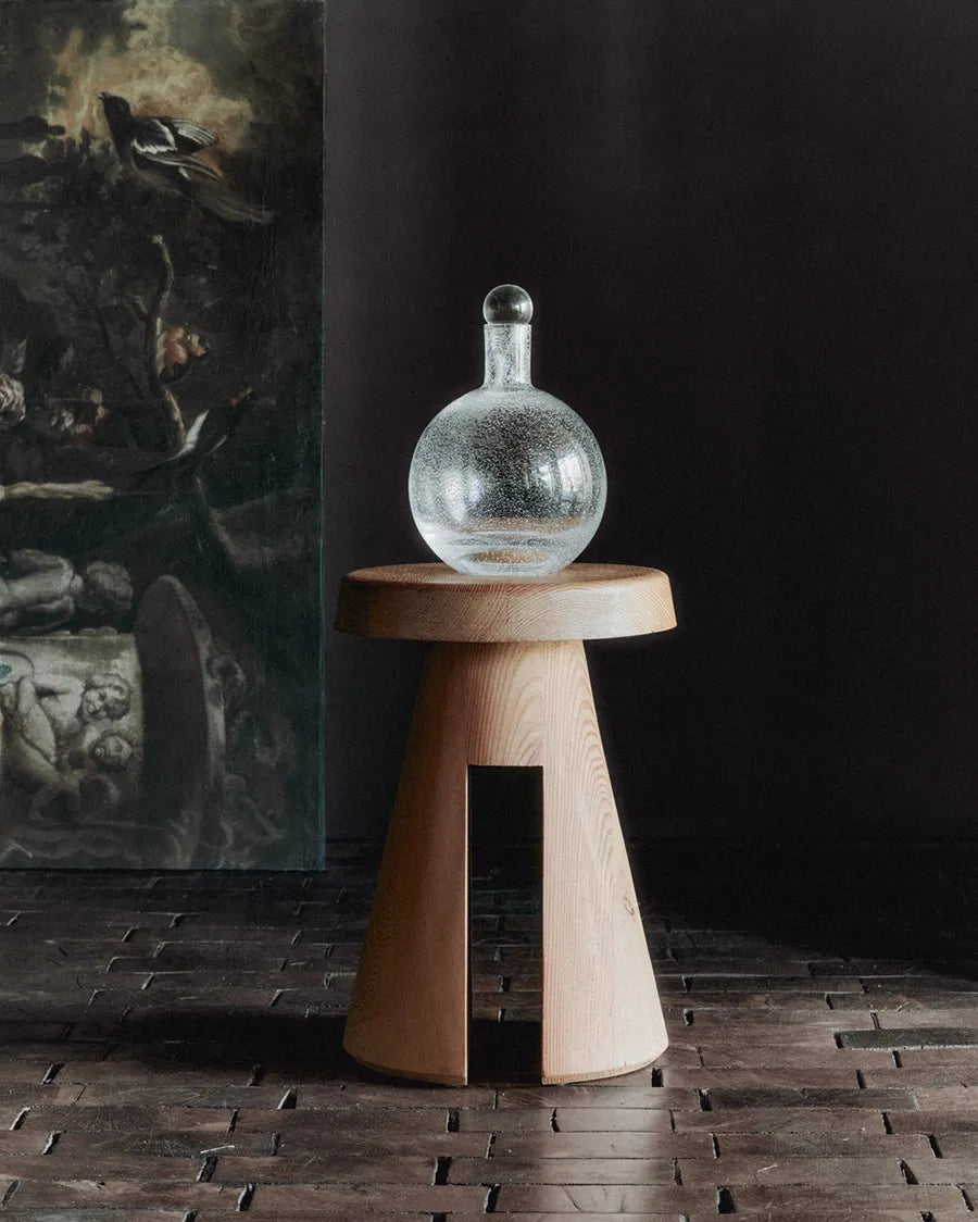 Bubble Glass Carafe Round von Louise Roe - 3 - Jacobsen Plus