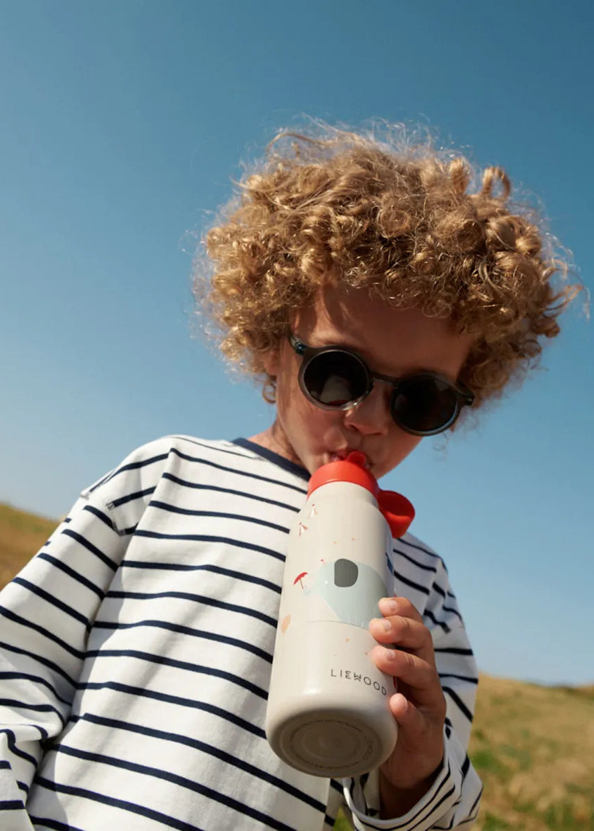 Falk Water Bottle 350 ml, Circus/Sandy von Liewood - 2 - Jacobsen Plus