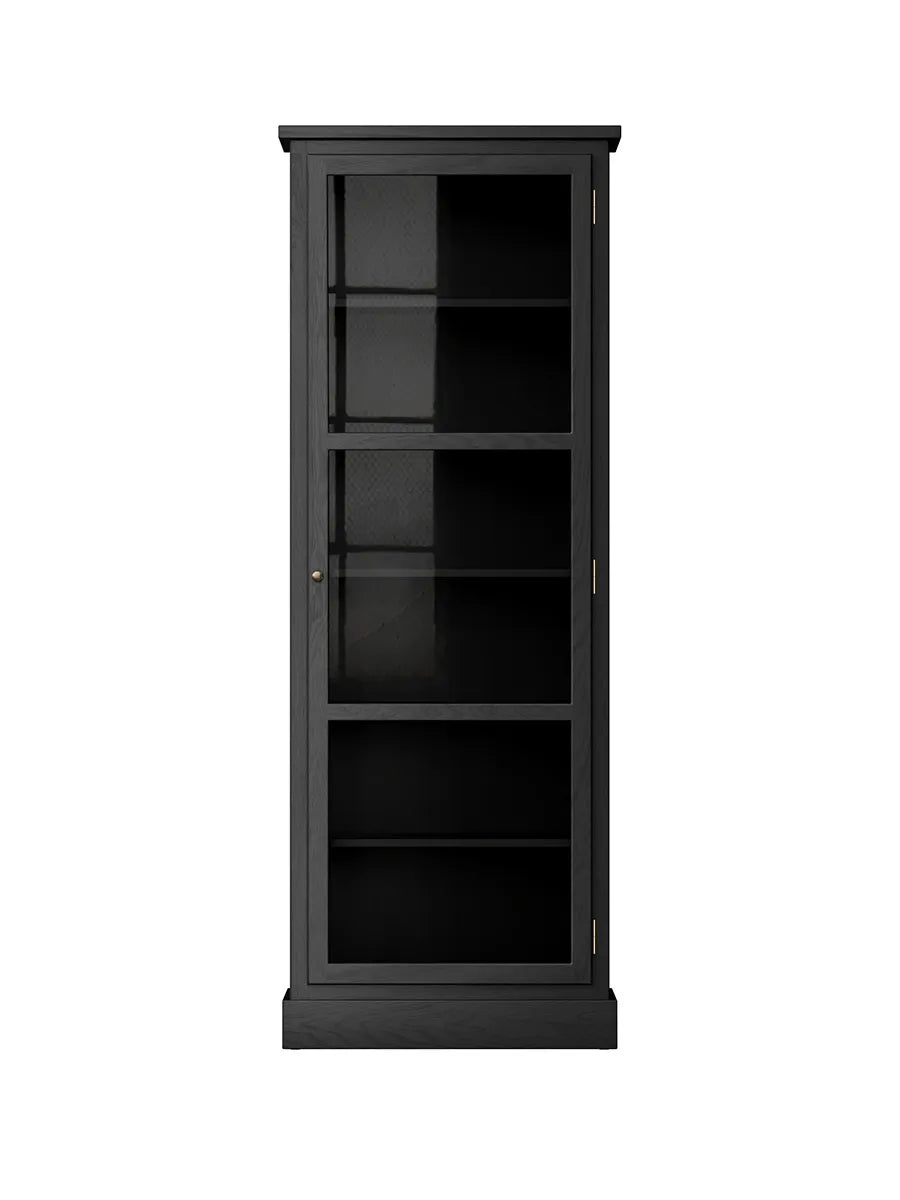 Vitrineskab N1, dark oak fra Lindebjerg Design - 1 - Jacobsen Plus