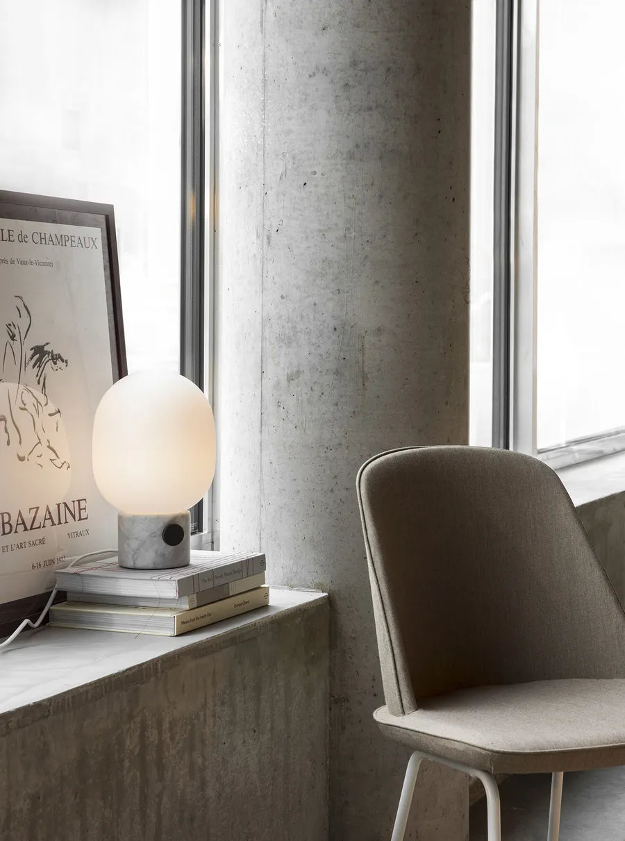 JWDA Bordlampe, hvid marmor fra Audo Copenhagen - 3 - Jacobsen Plus