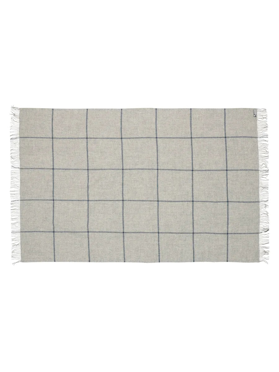 Mandø Decke, light grey von Silkeborg Uldspinderi - 2 - Jacobsen Plus