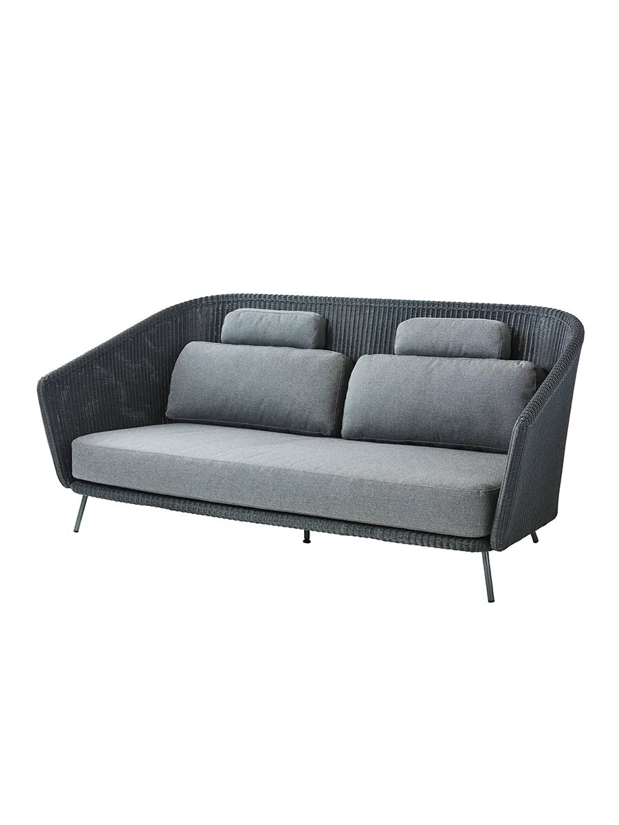 Mega 2-pers. Sofa, inkl. Kissenset von Cane-line - 1 - Jacobsen Plus