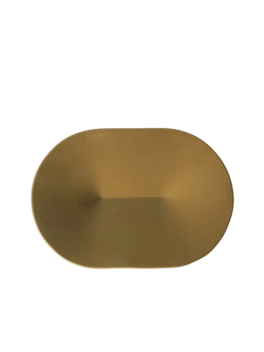 Mere Bowl 52 x 36 cm, braun-grün von Muuto - 2 - Jacobsen Plus