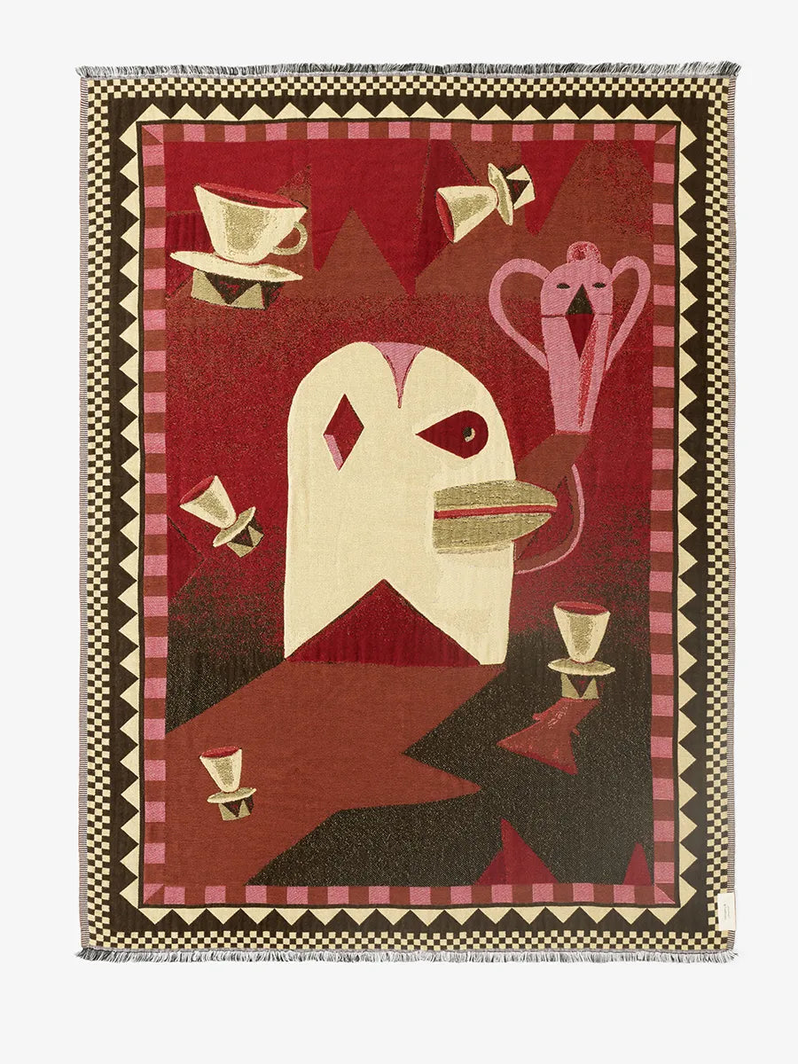 Momento Throw JH46 von &Tradition - Roter Morgen - Jacobsen Plus