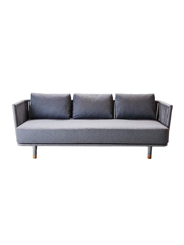 Moments 3 pers. Sofa inkl. Kissen von Cane-line - 7 - Jacobsen Plus