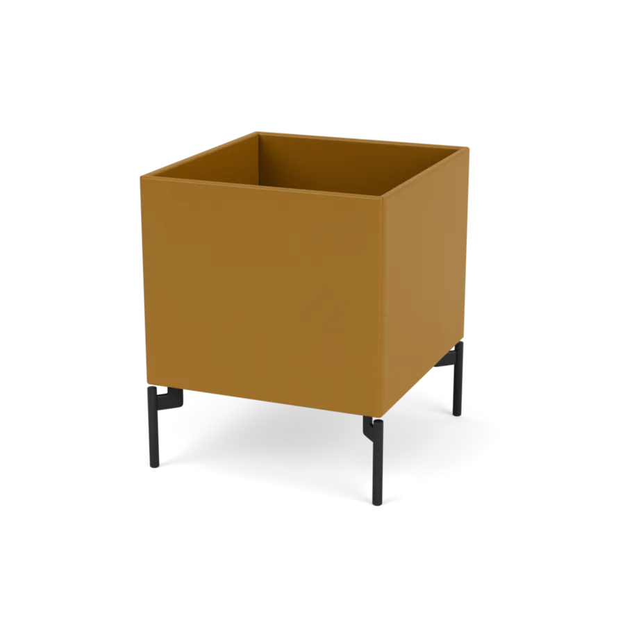 Plantekasse B35,4 cm D38, inkl. ben fra Montana - Amber / Black - Jacobsen Plus