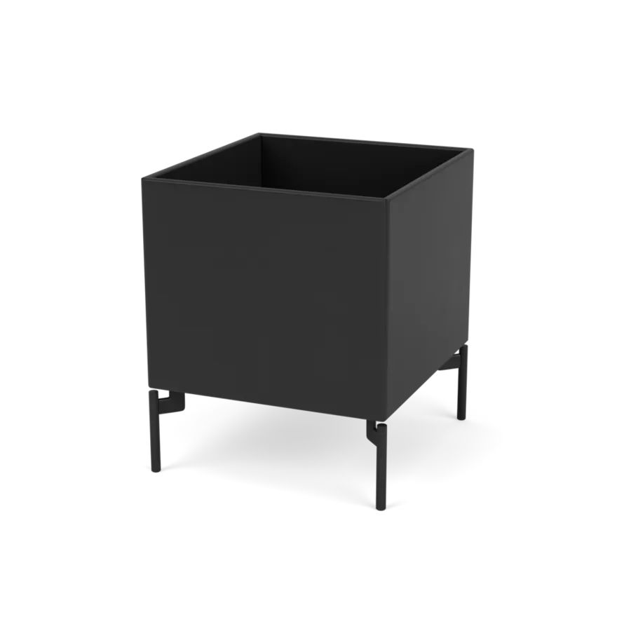 Plantekasse B35,4 cm D38, inkl. ben fra Montana - Black / Black - Jacobsen Plus