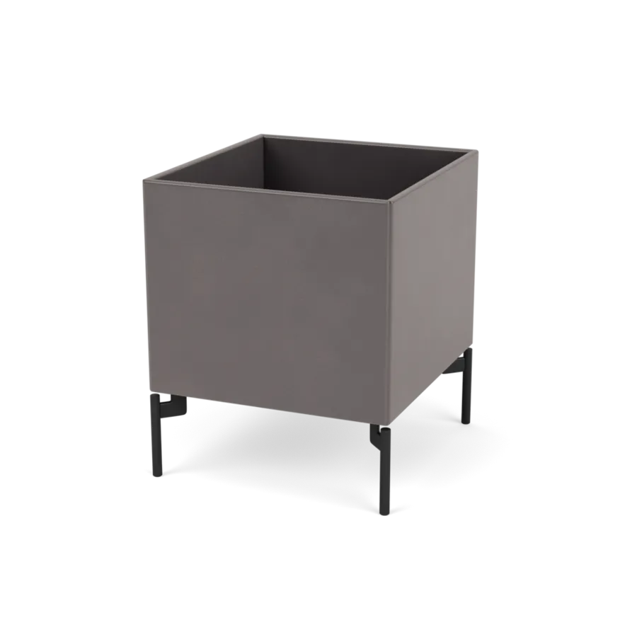 Plantekasse B35,4 cm D38, inkl. ben fra Montana - Coffee / Black - Jacobsen Plus