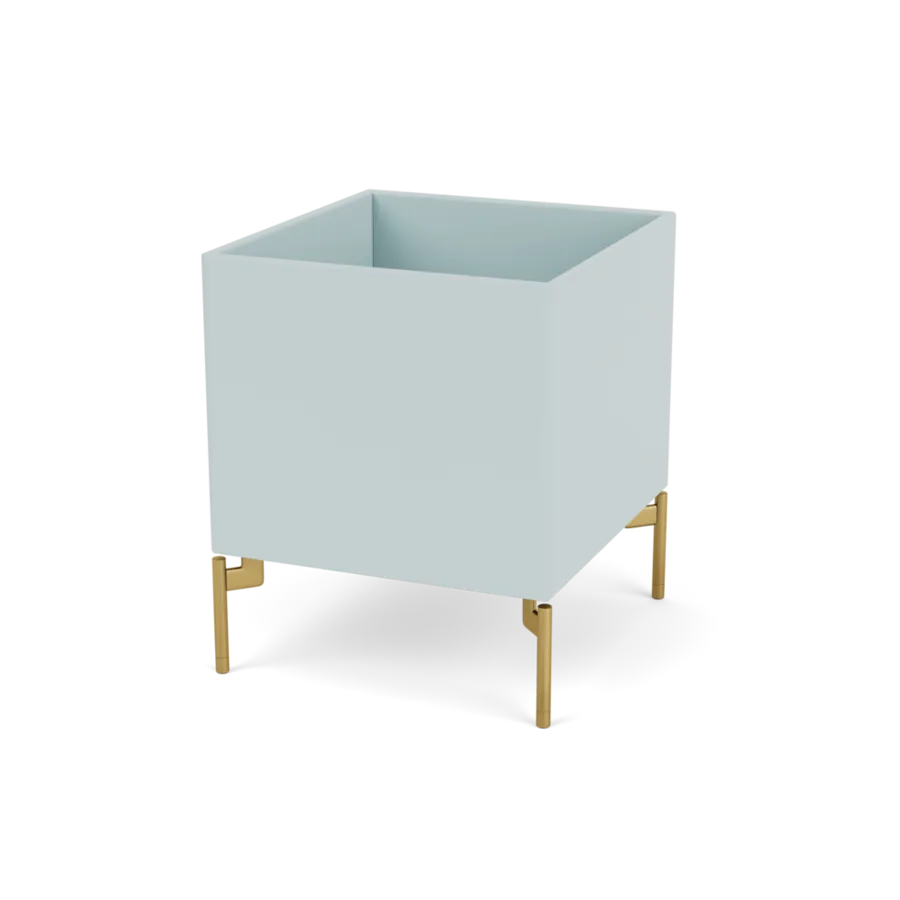 Plantekasse B35,4 cm D38, inkl. ben fra Montana - Flint / Messing - Jacobsen Plus