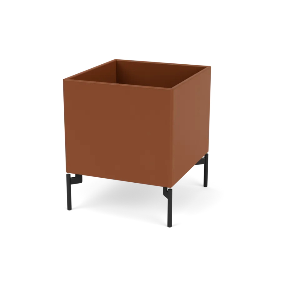 Plantekasse B35,4 cm D38, inkl. ben fra Montana - Hazelnut / Black - Jacobsen Plus