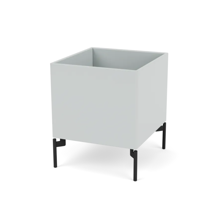 Plantekasse B35,4 cm D38, inkl. ben fra Montana - Oyster / Black - Jacobsen Plus