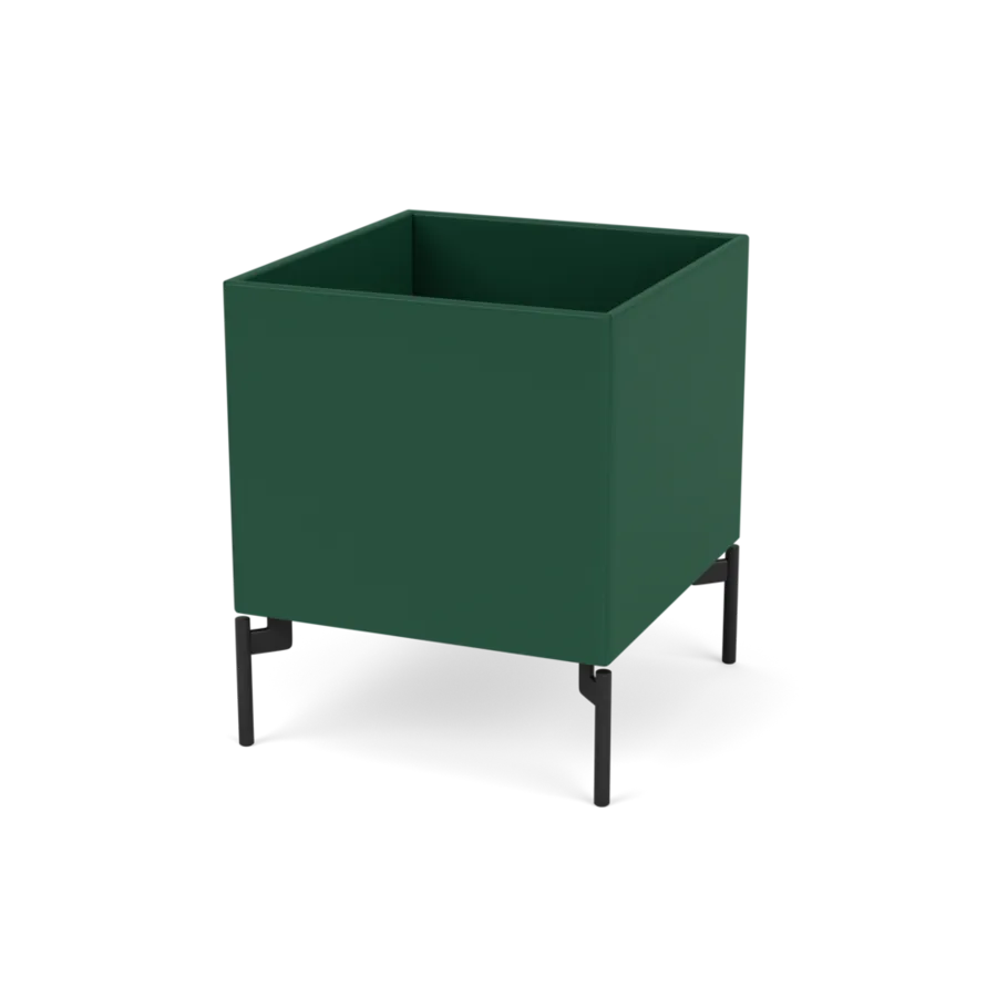 Plantekasse B35,4 cm D38, inkl. ben fra Montana - Pine / Black - Jacobsen Plus