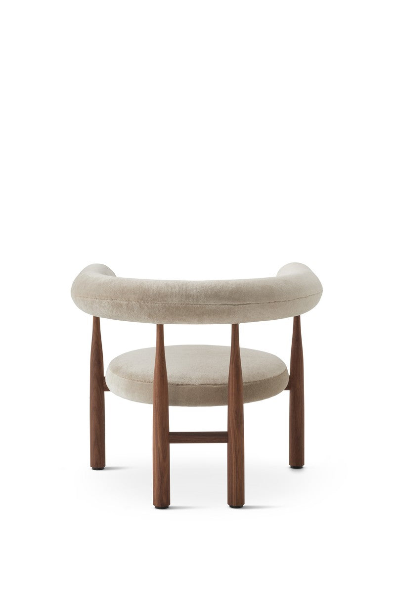 Bukowski Lounge-Sessel, Walnuss von New Works - 4 - Jacobsen Plus