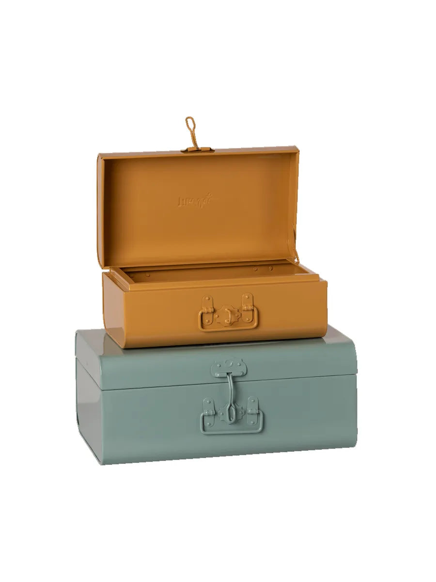 Aufbewahrungskoffer, Blau und Ocker von Maileg - 2 - Jacobsen Plus
