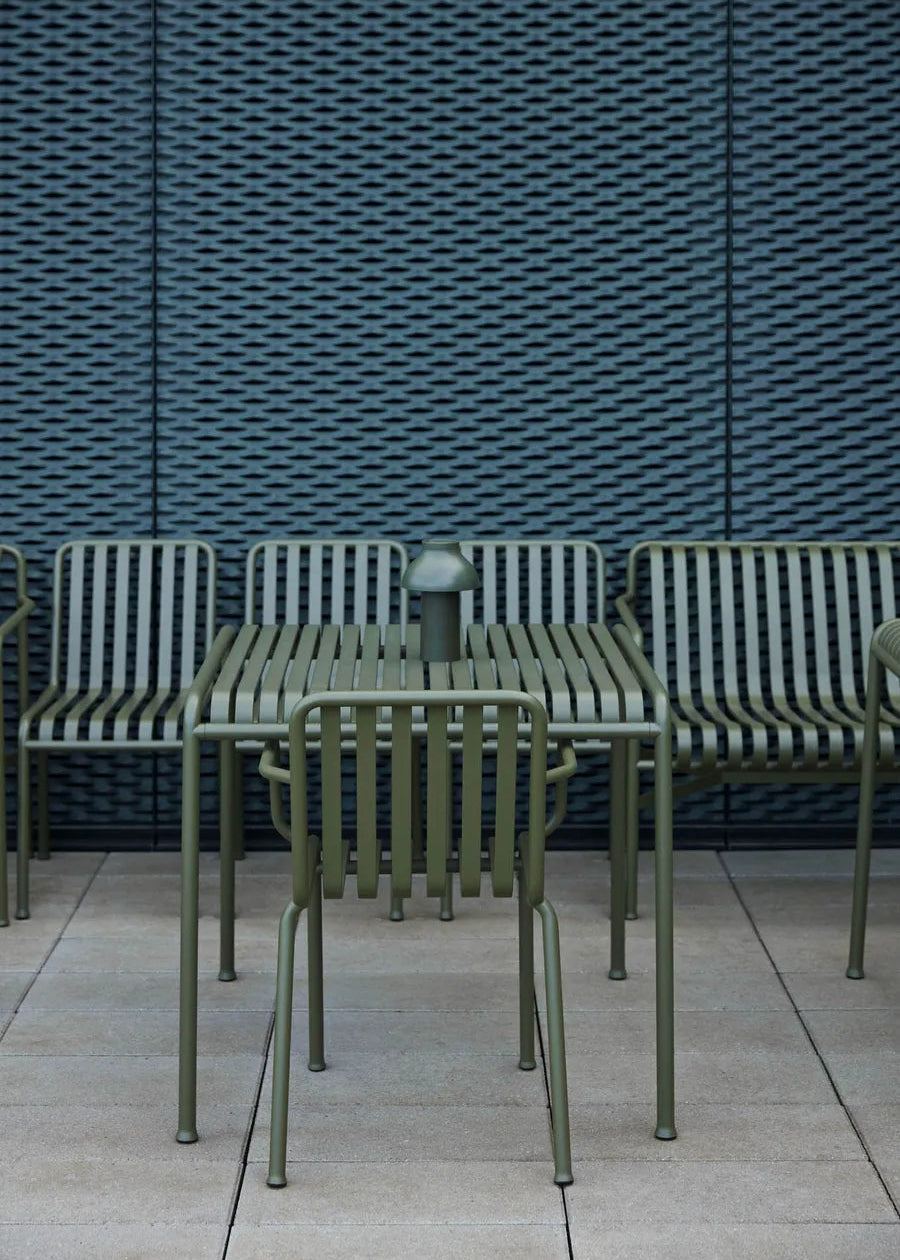 Palissade Table 90x82, olive von HAY - 2 - Jacobsen Plus