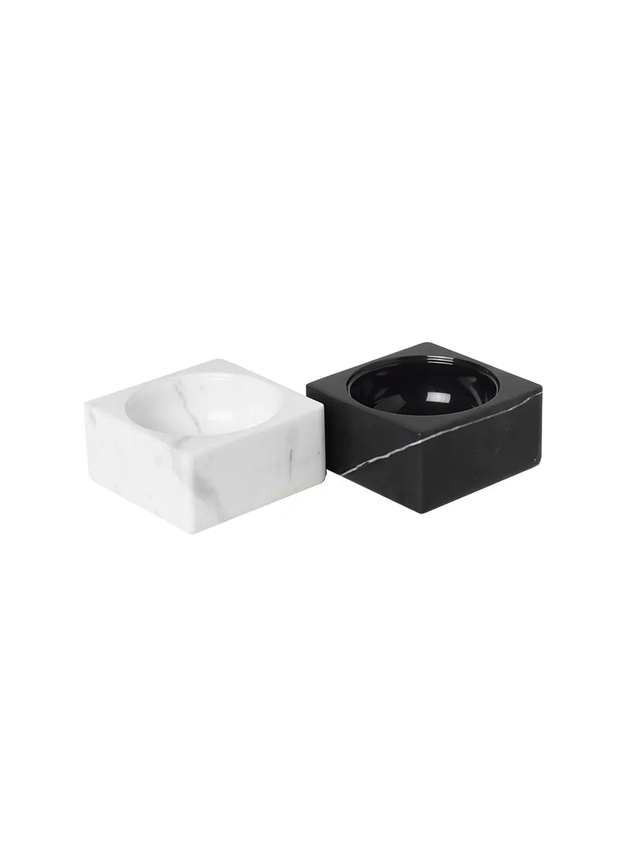 PK Mini Schale von Architectmade - Schwarz & Weiß Marmor (Set) - Jacobsen Plus