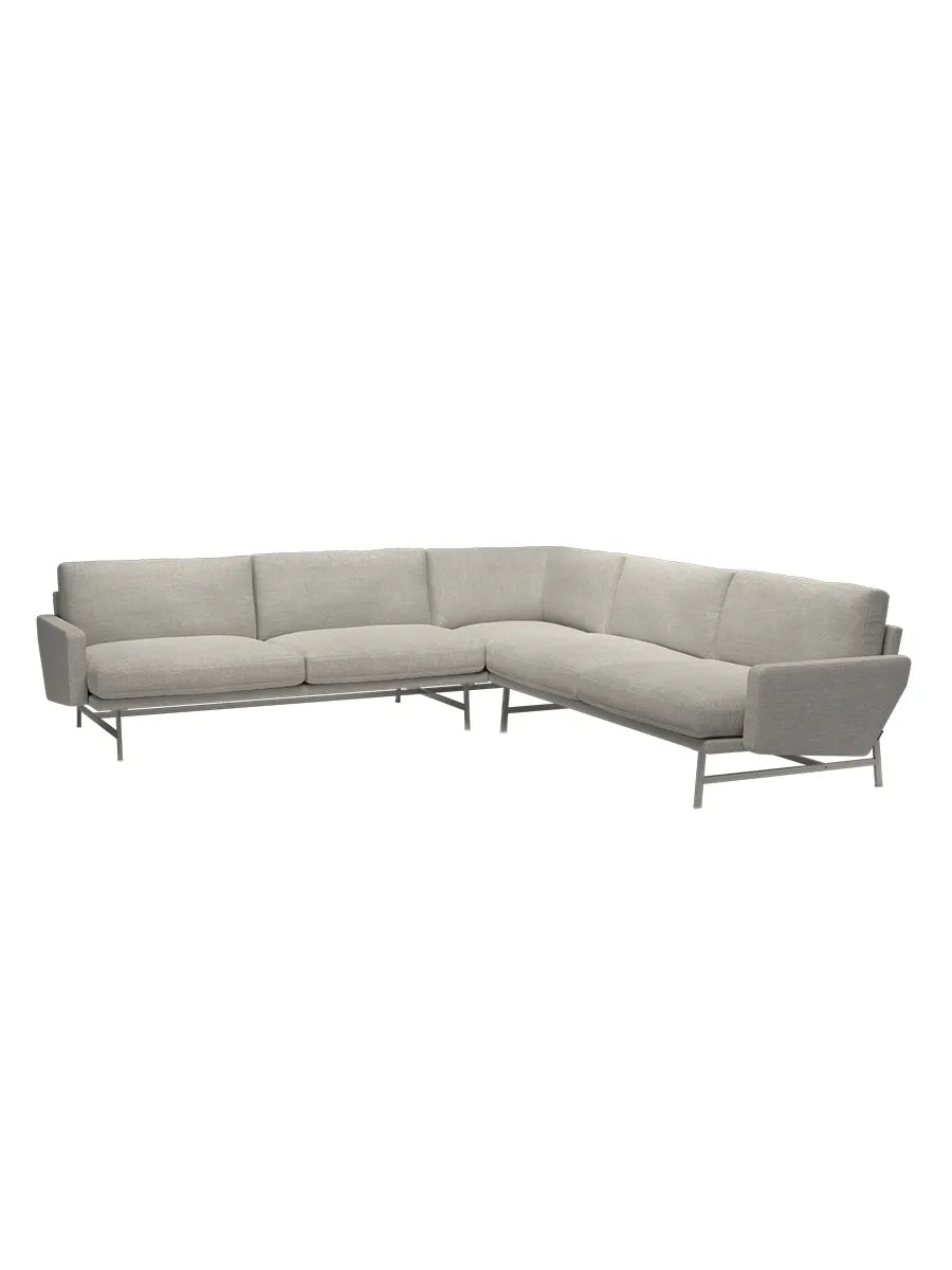 Lissoni PL115 Ecksofa, Clay 012 von Fritz Hansen - 1 - Jacobsen Plus