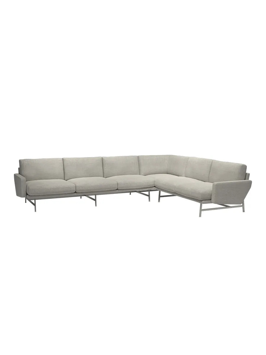 Lissoni PL117S Ecksofa, Clay 012 von Fritz Hansen - 1 - Jacobsen Plus