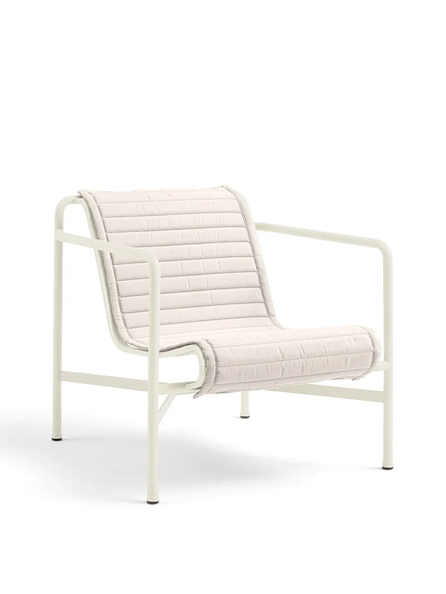 Quilted Kissen für Palissade Lounge Chair low von Hay - Cremeweiß - Jacobsen Plus
