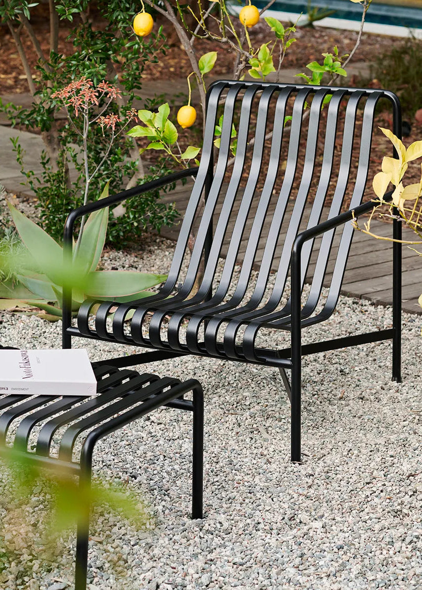 Palissade Lounge Chair High, anthrazit von Hay - 2 - Jacobsen Plus