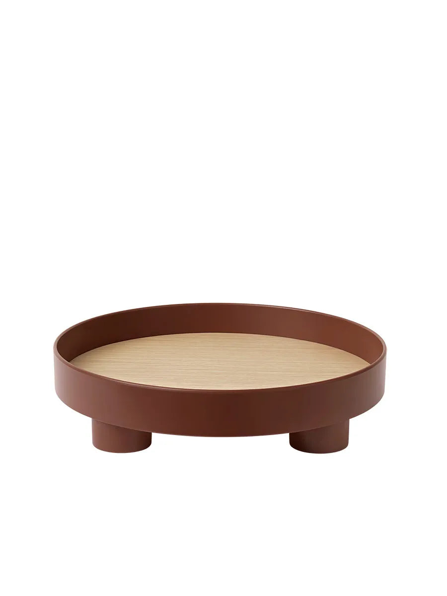 Platform Tray von Muuto - Dunkelrot - Jacobsen Plus