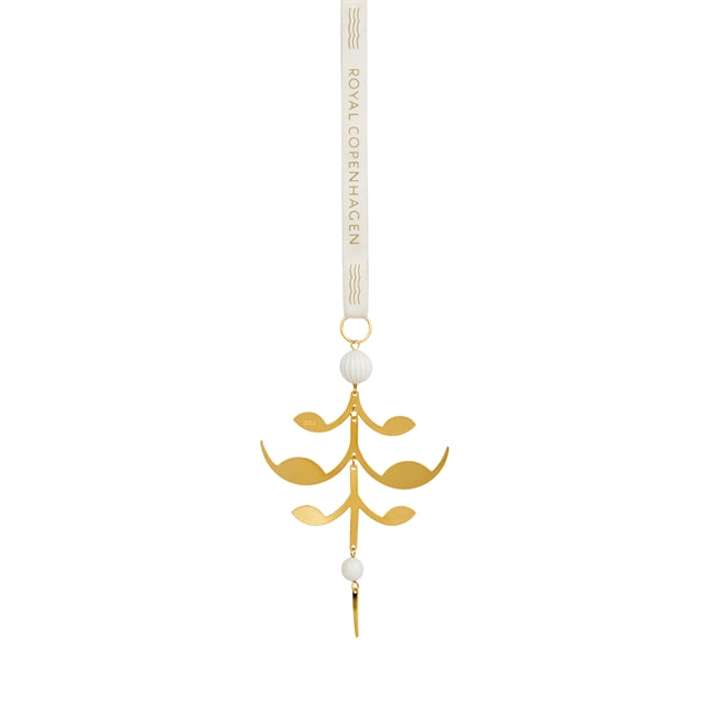 Vergoldetes Weihnachtsornament, Palmette von Royal Copenhagen - 1 - Jacobsen Plus