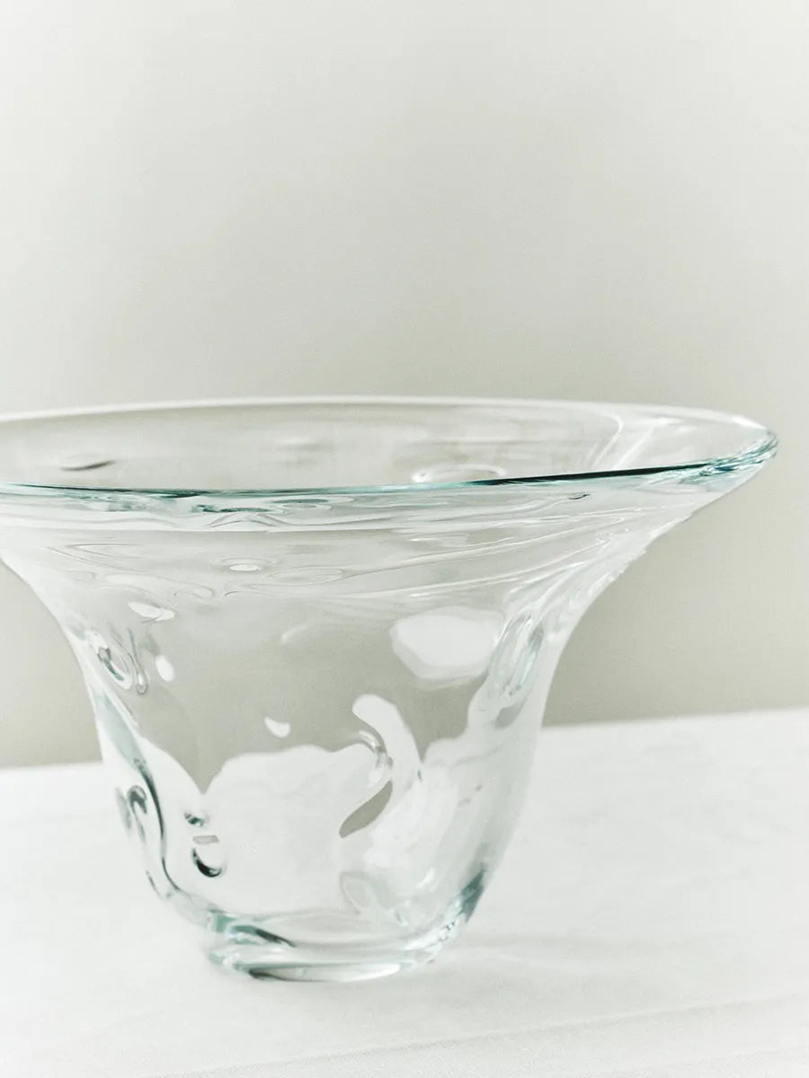 S.R. Vintage Bowl Deco Clear von Louise Roe - 3 - Jacobsen Plus