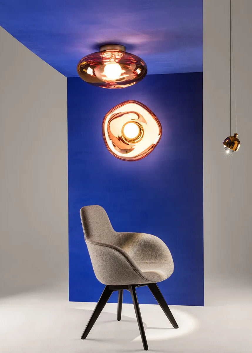 Melt Surface Wandleuchte, copper von Tom Dixon - 2 - Jacobsen Plus
