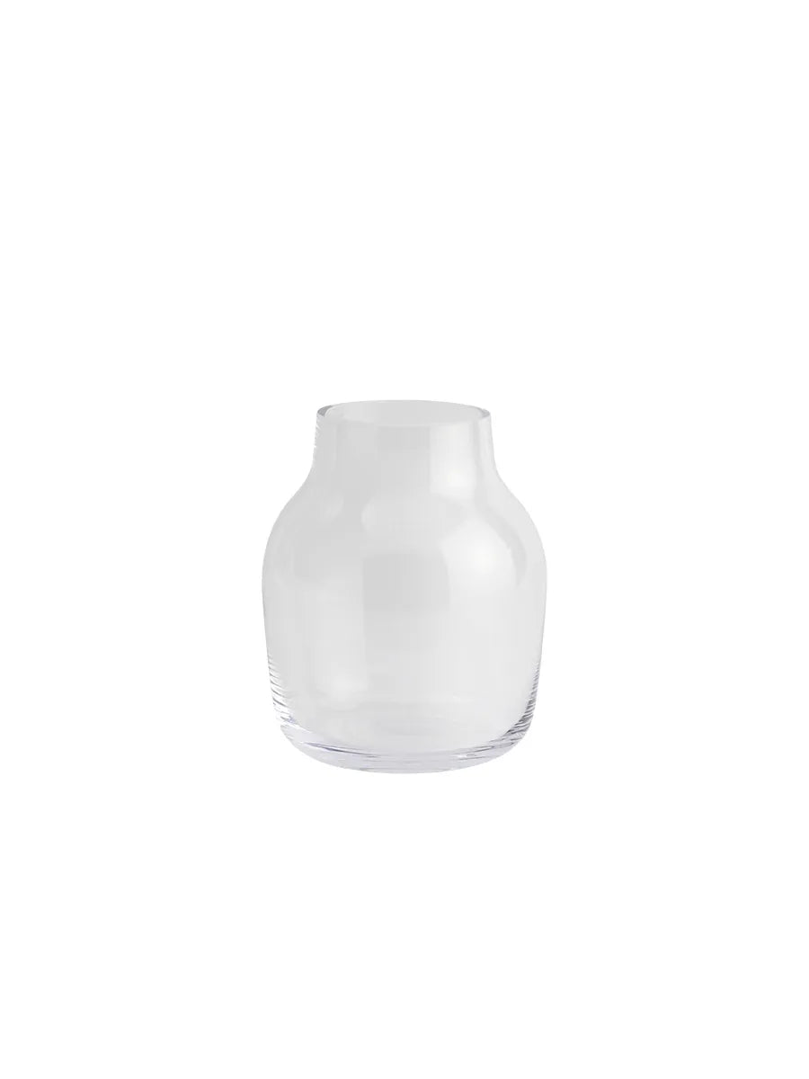 Silent Vase, Ø 11 cm von Muuto - Klar - Jacobsen Plus