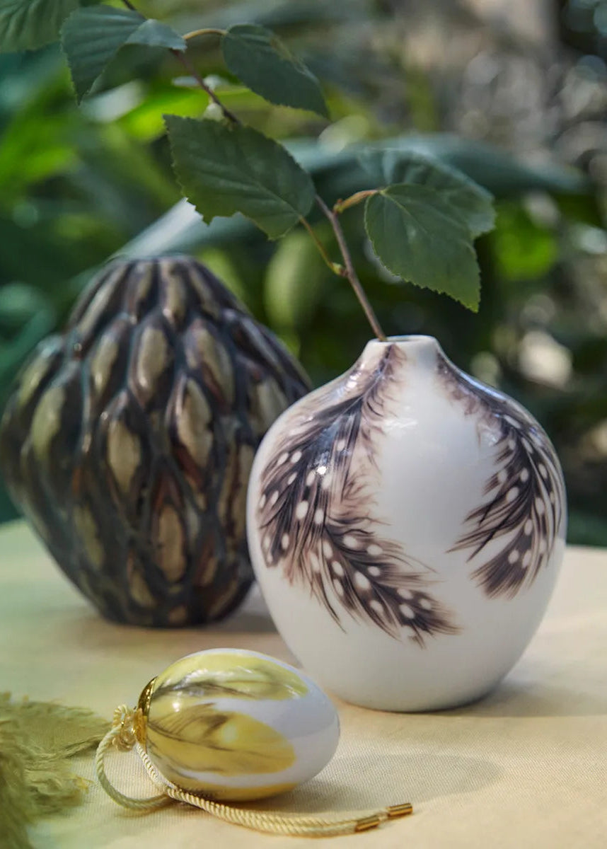 Royal Copenhagen Perlhuhn Vase 2025 - 2 - Jacobsen Plus
