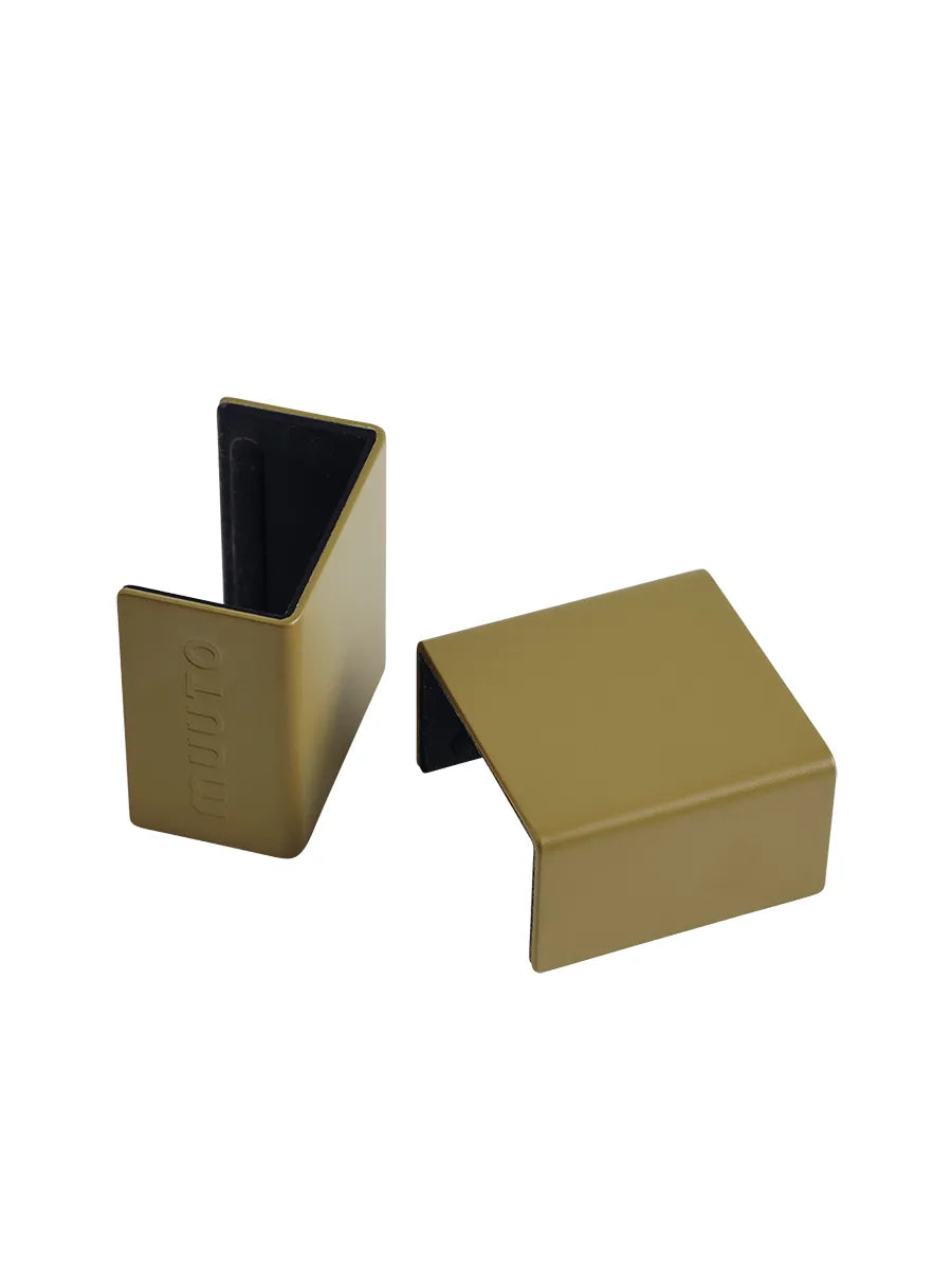 Clips, 2er-Pack von Muuto - Brown Green - Jacobsen Plus